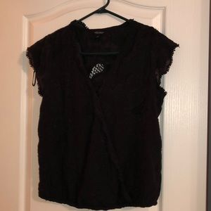 Black, lace Lucky Brand Blouse